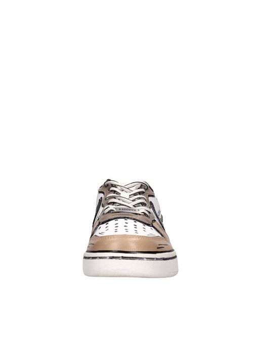 Sneakers in ecopelle NIKE SEDDYS | NISE235254257BIANCO-MARRONE-NERO